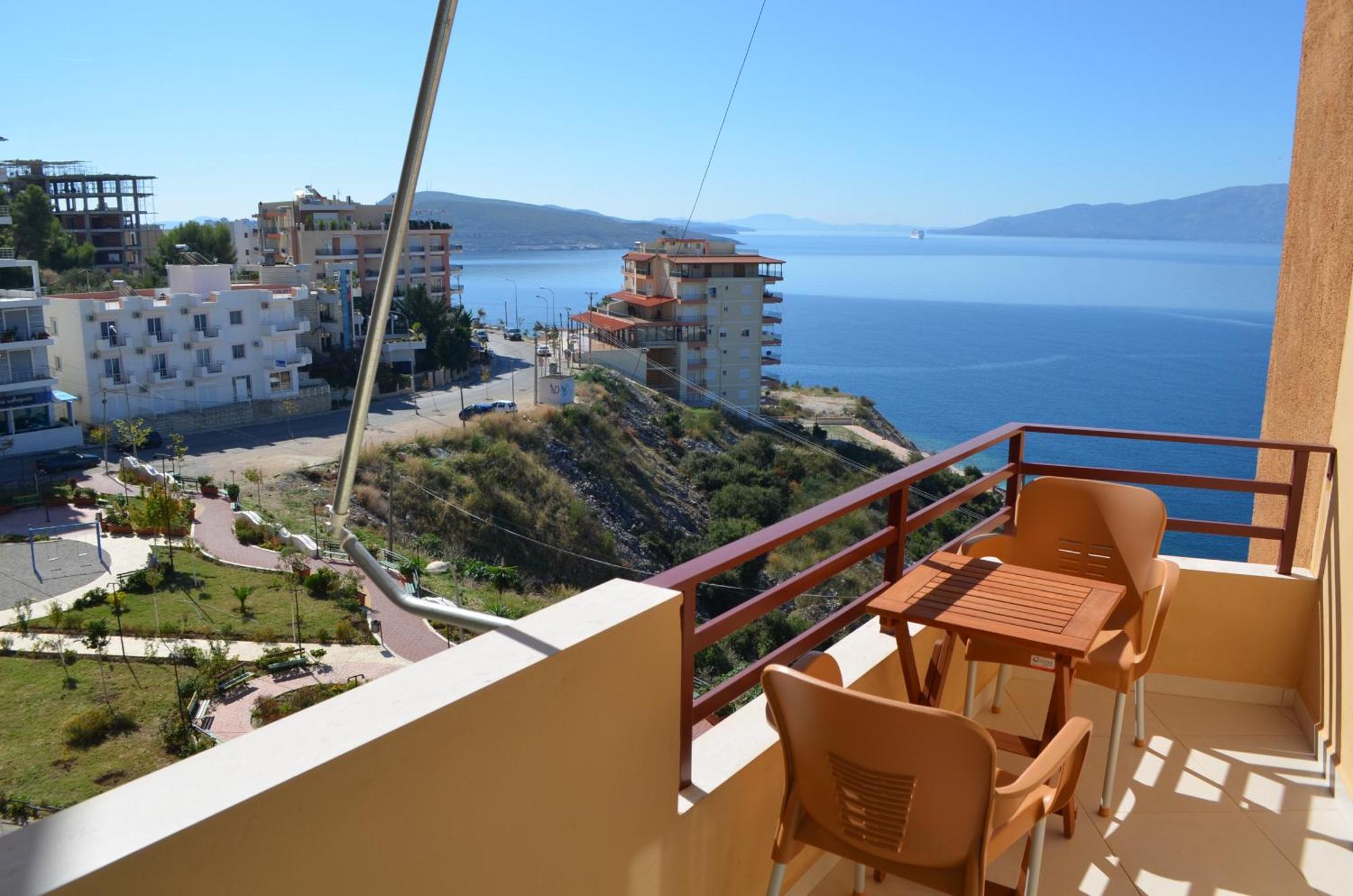 Apartament Sunset Penthouse Saranda Zewnętrze zdjęcie