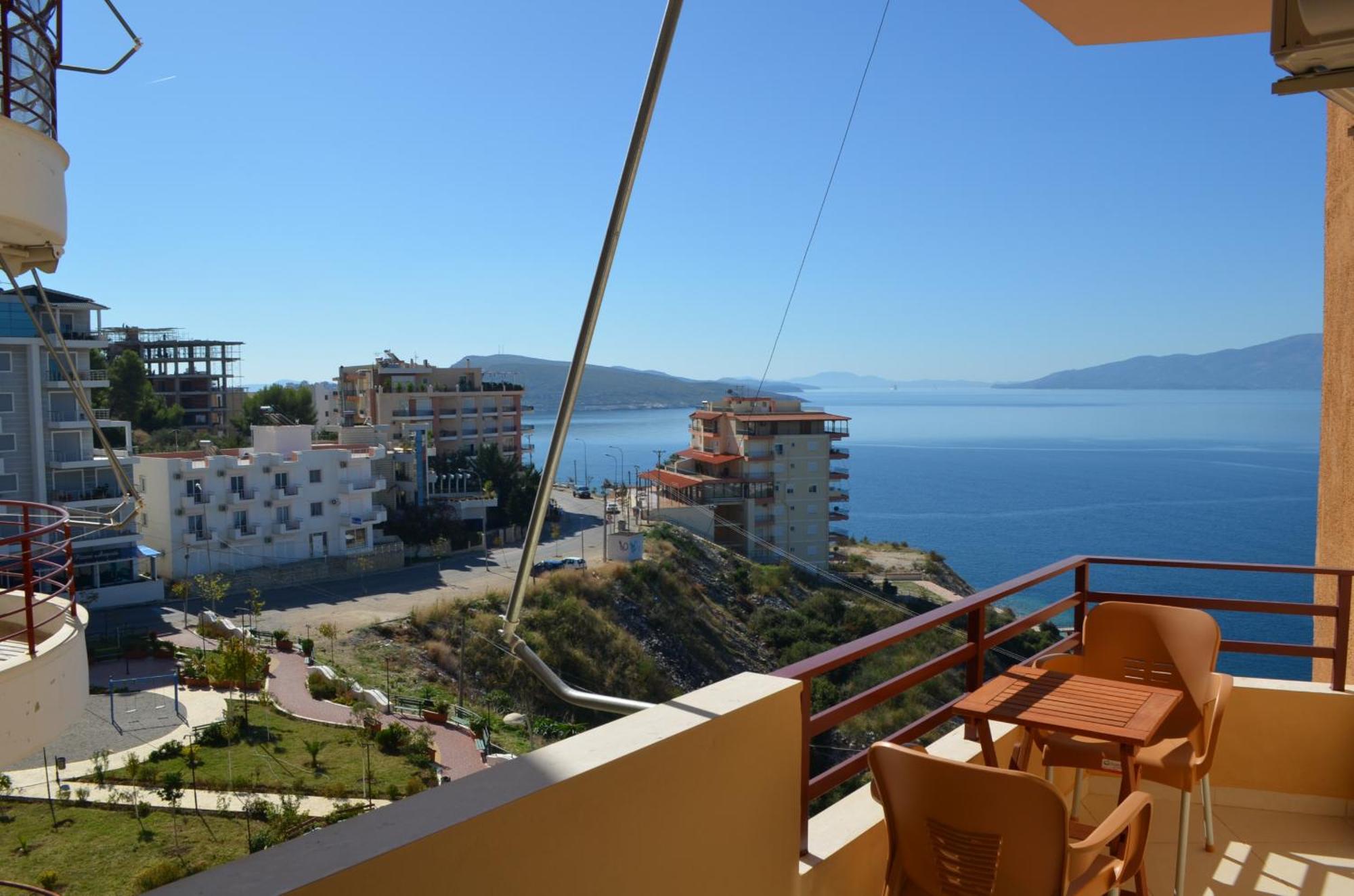 Apartament Sunset Penthouse Saranda Zewnętrze zdjęcie