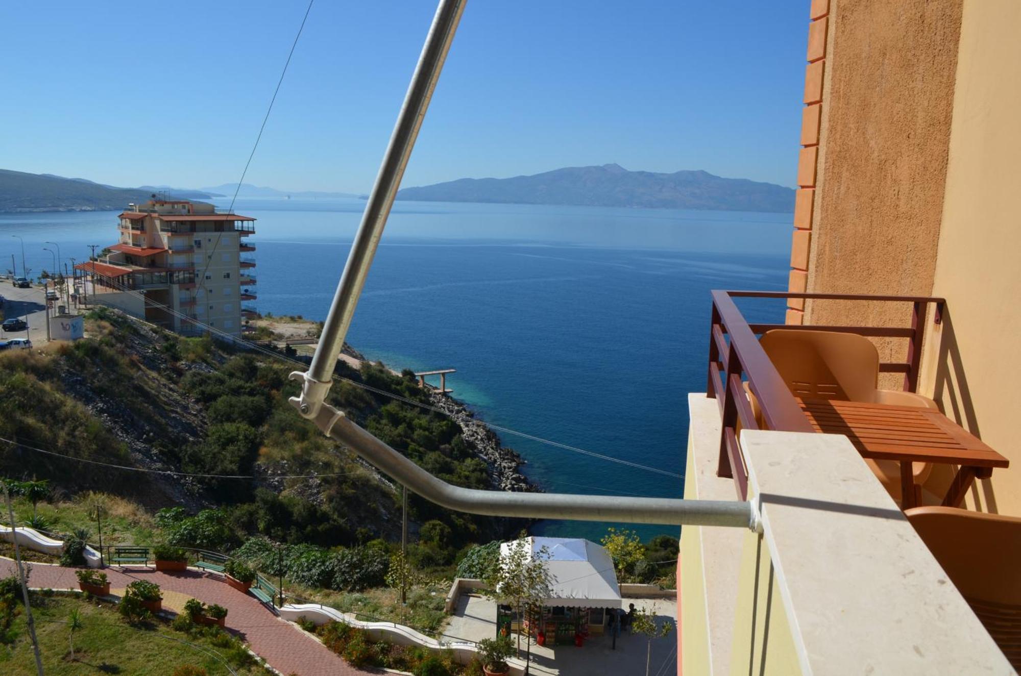 Apartament Sunset Penthouse Saranda Zewnętrze zdjęcie