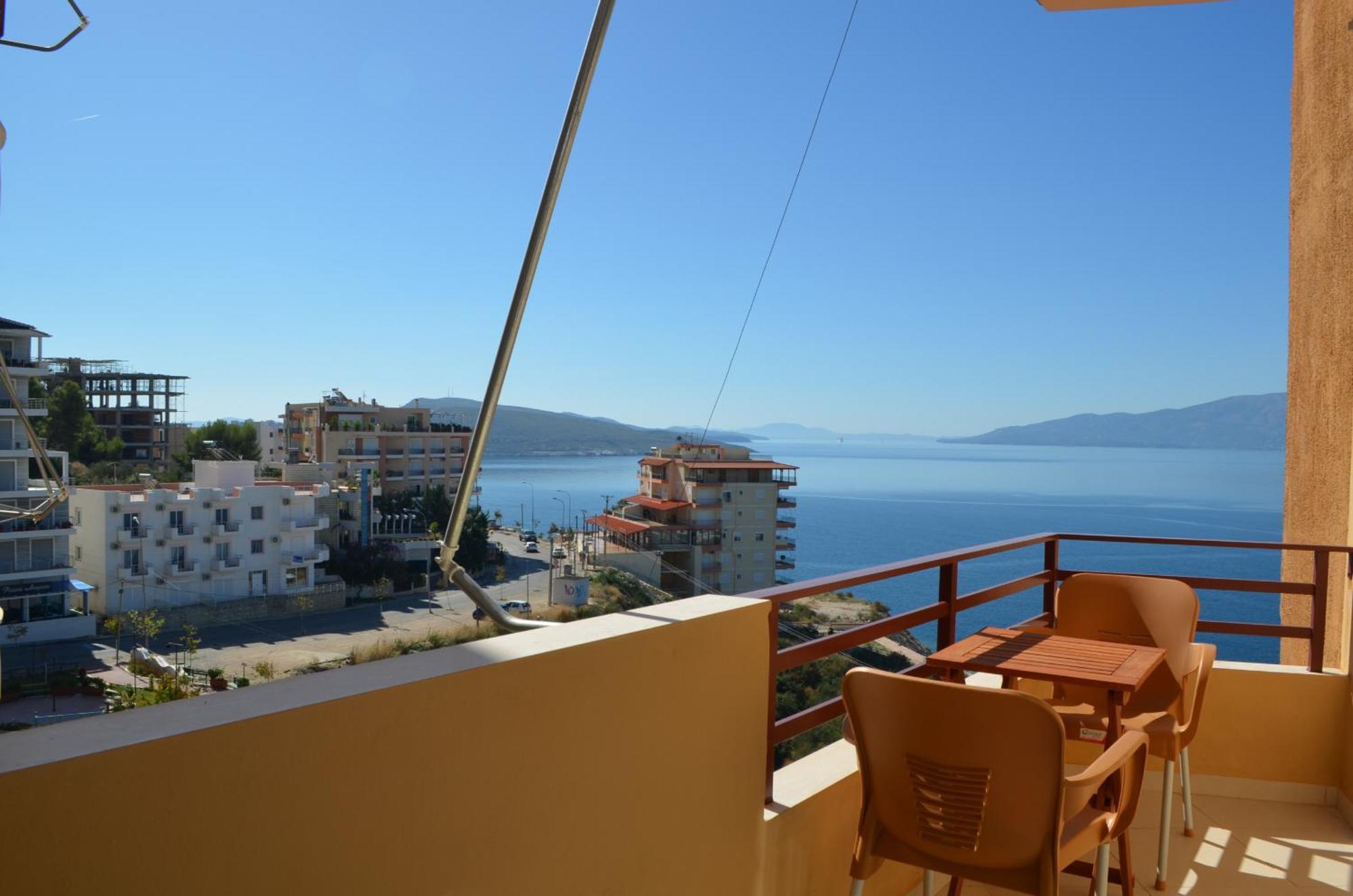 Apartament Sunset Penthouse Saranda Zewnętrze zdjęcie