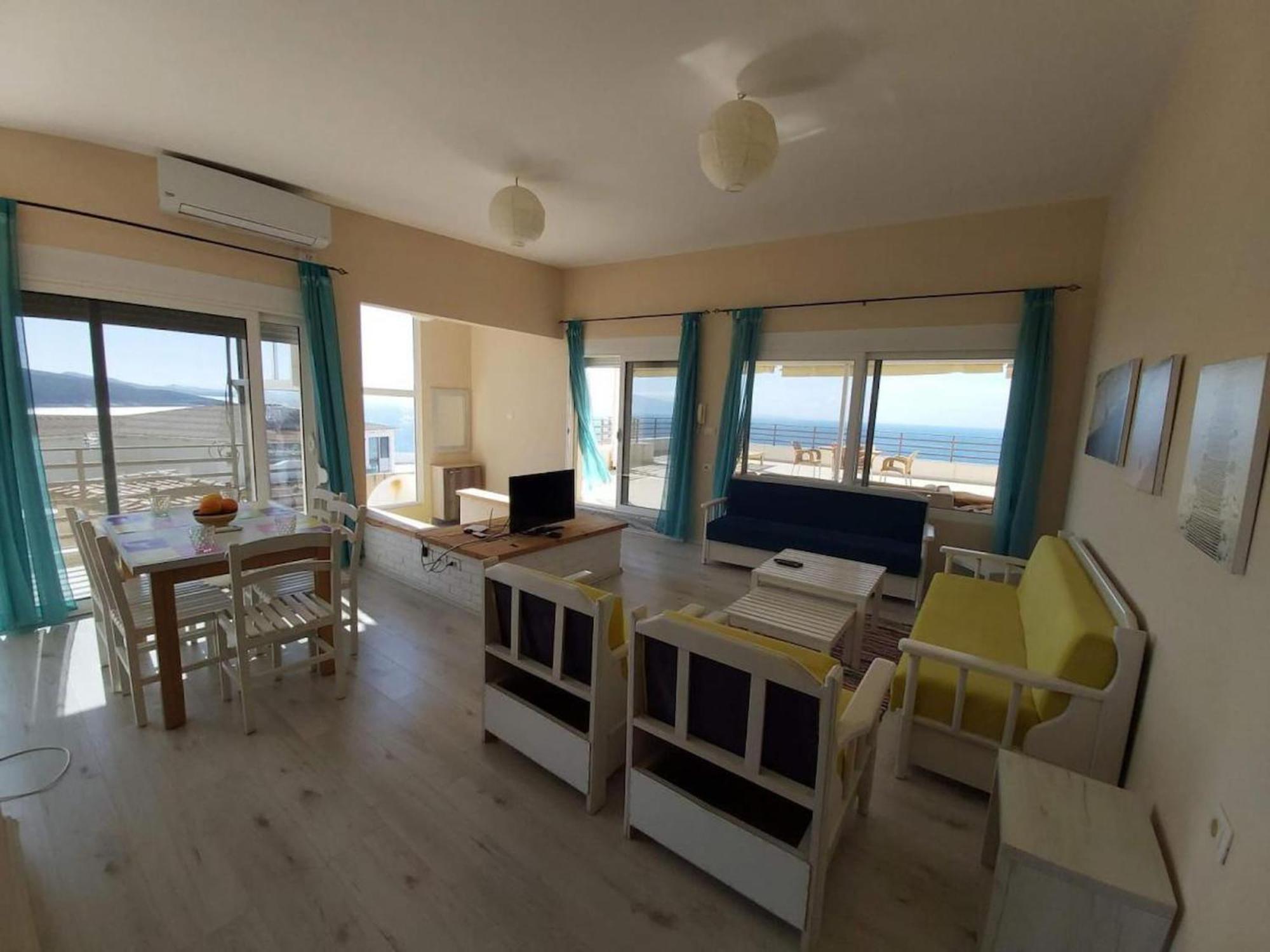 Apartament Sunset Penthouse Saranda Zewnętrze zdjęcie