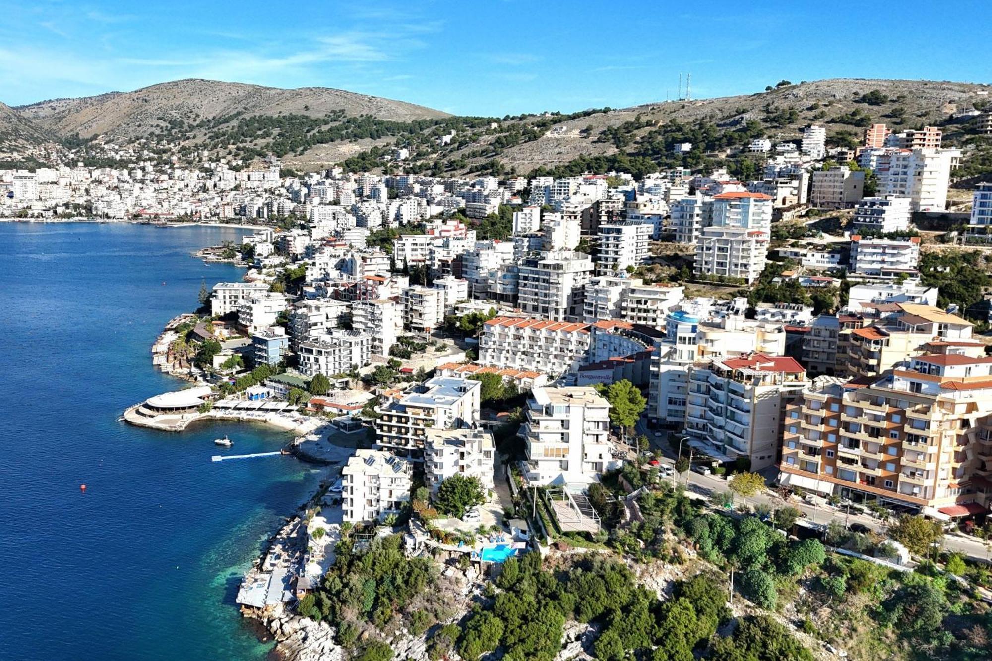 Apartament Sunset Penthouse Saranda Zewnętrze zdjęcie