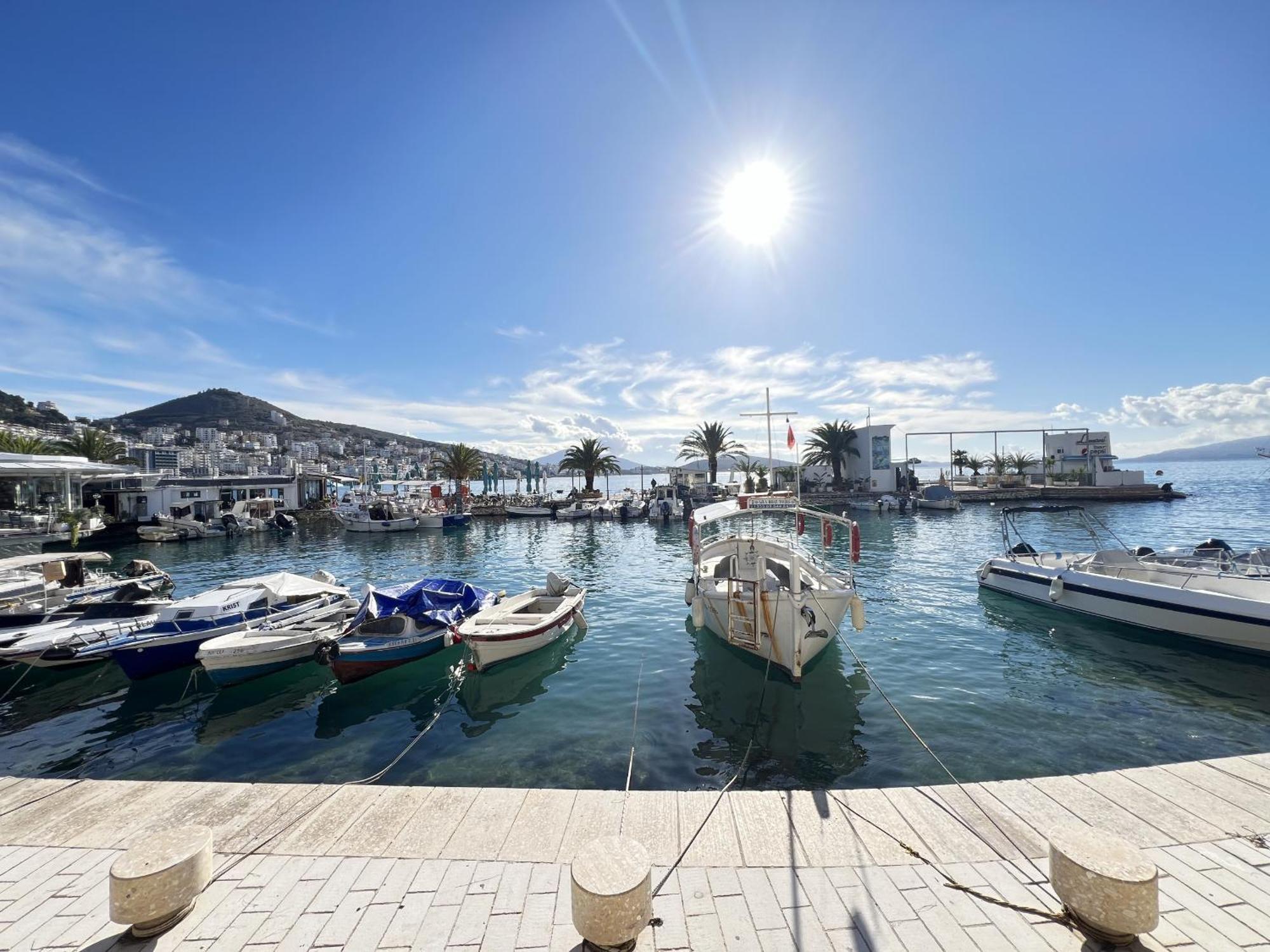 Apartament Sunset Penthouse Saranda Zewnętrze zdjęcie