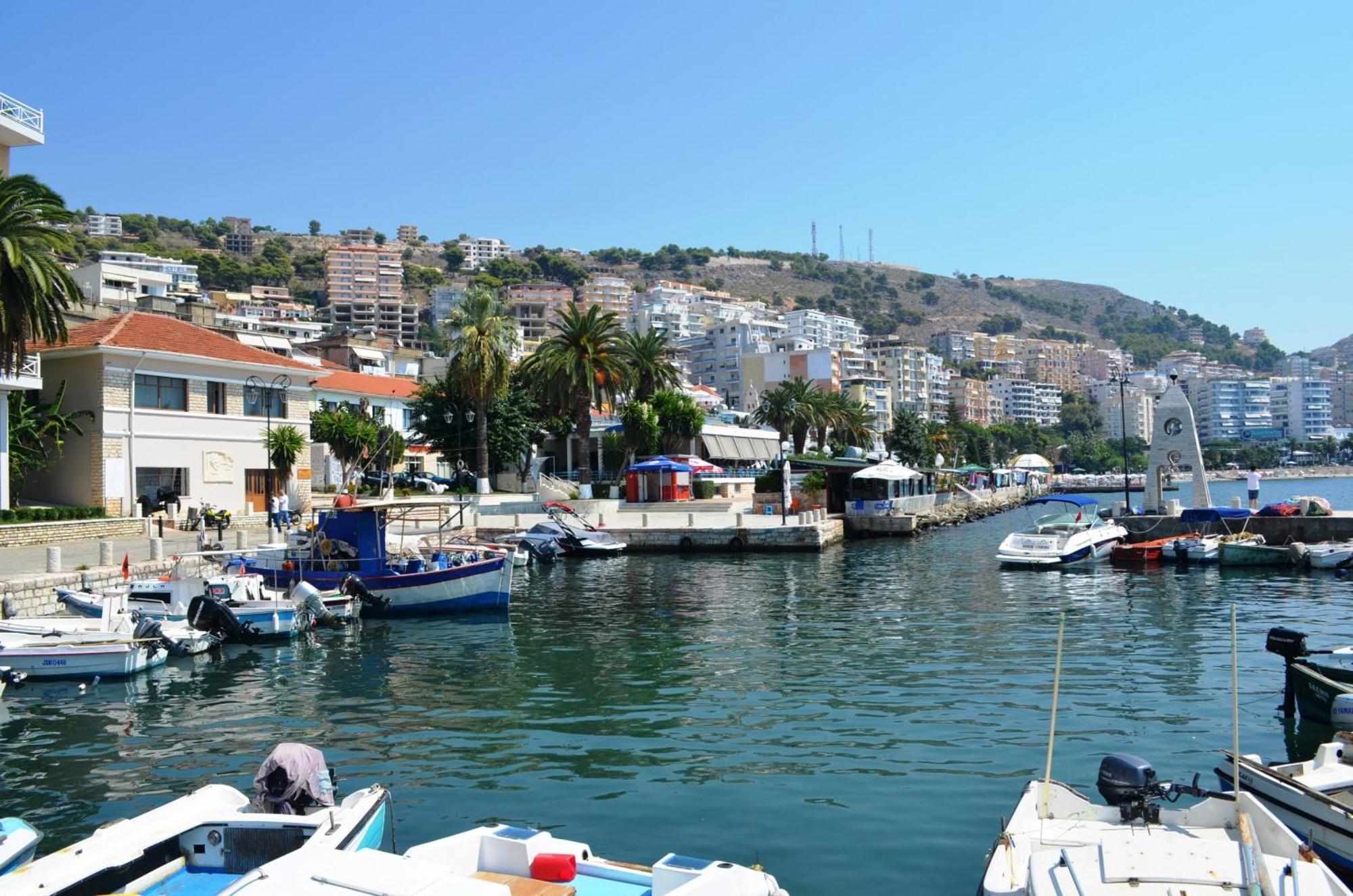 Apartament Sunset Penthouse Saranda Zewnętrze zdjęcie