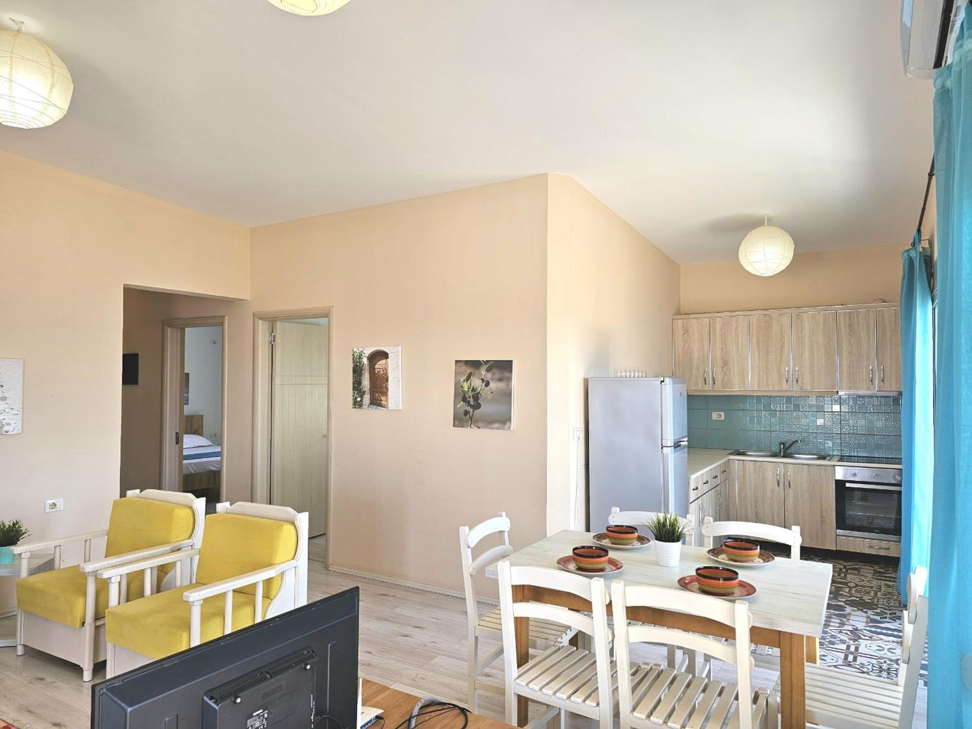Apartament Sunset Penthouse Saranda Zewnętrze zdjęcie