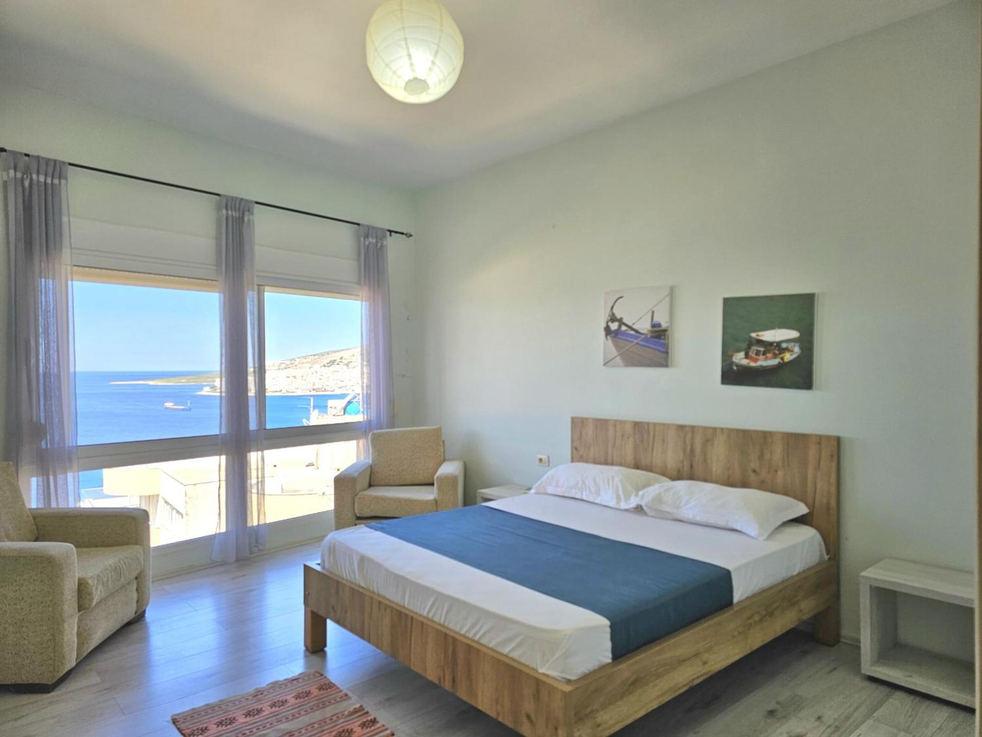Apartament Sunset Penthouse Saranda Zewnętrze zdjęcie