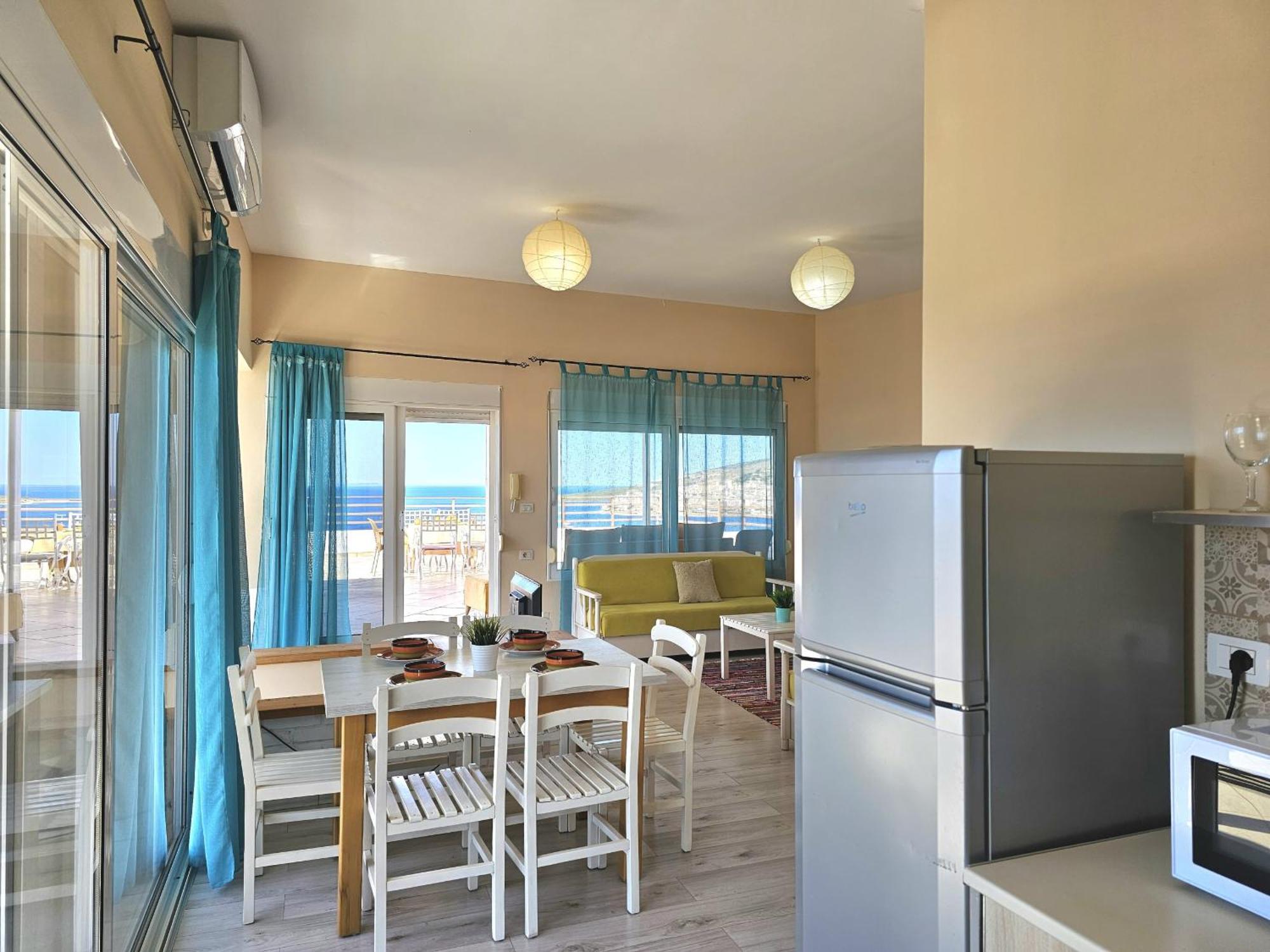 Apartament Sunset Penthouse Saranda Zewnętrze zdjęcie