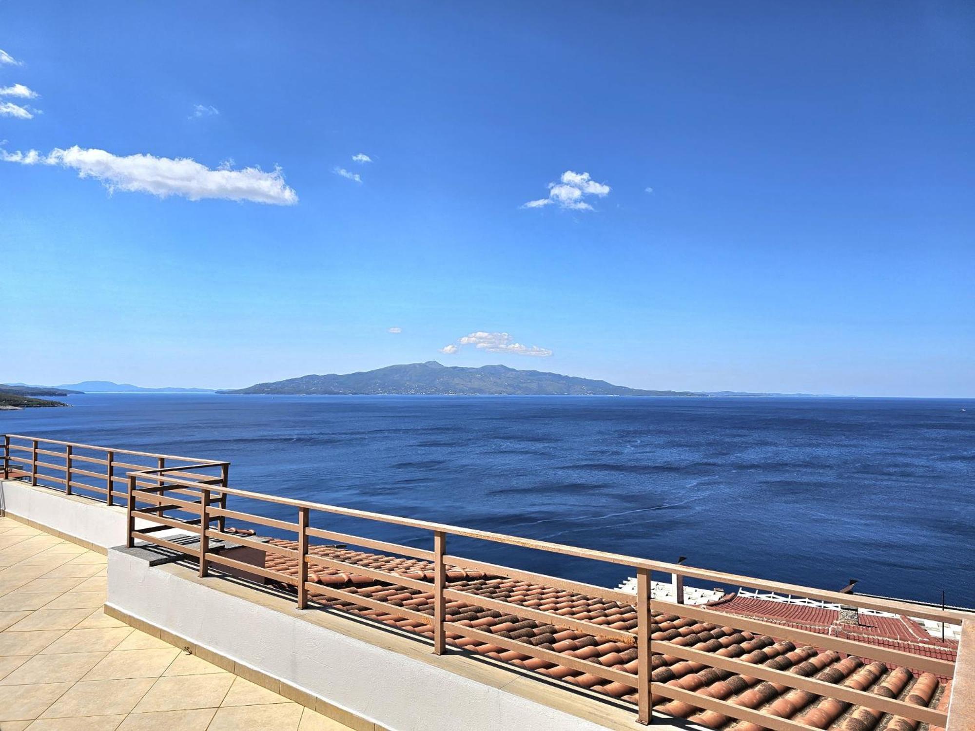Apartament Sunset Penthouse Saranda Zewnętrze zdjęcie