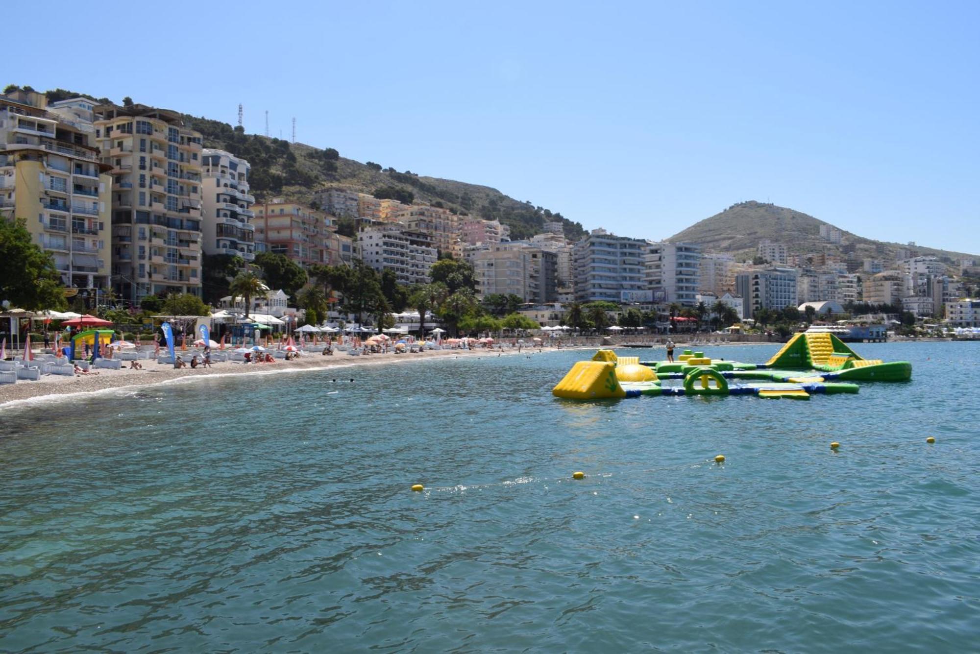 Apartament Sunset Penthouse Saranda Zewnętrze zdjęcie
